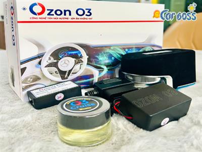 Công nghệ tản mùi nước hoa Ozon O3 Plus zin cho xe Mercedes